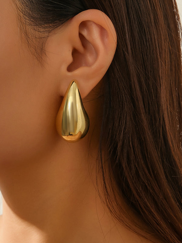 Geometric Color Earrings Accessories