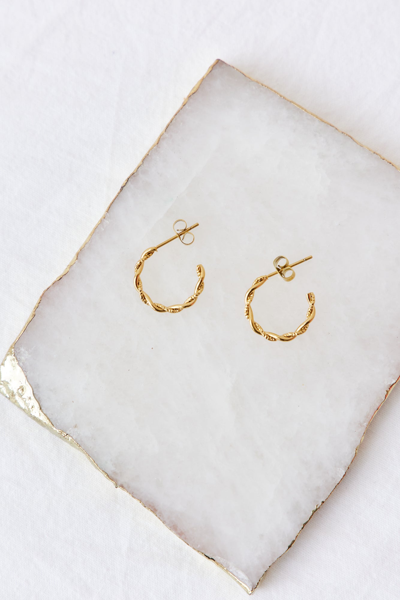 18k Gold Plated Angelic Feeling Earrings