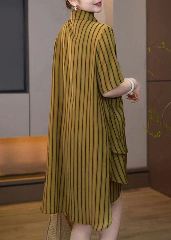 Asymmetrical Striped Sets 2 Pieces Summer