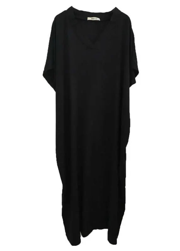 Black Maxi Dress Long Summer Dresses Caftan