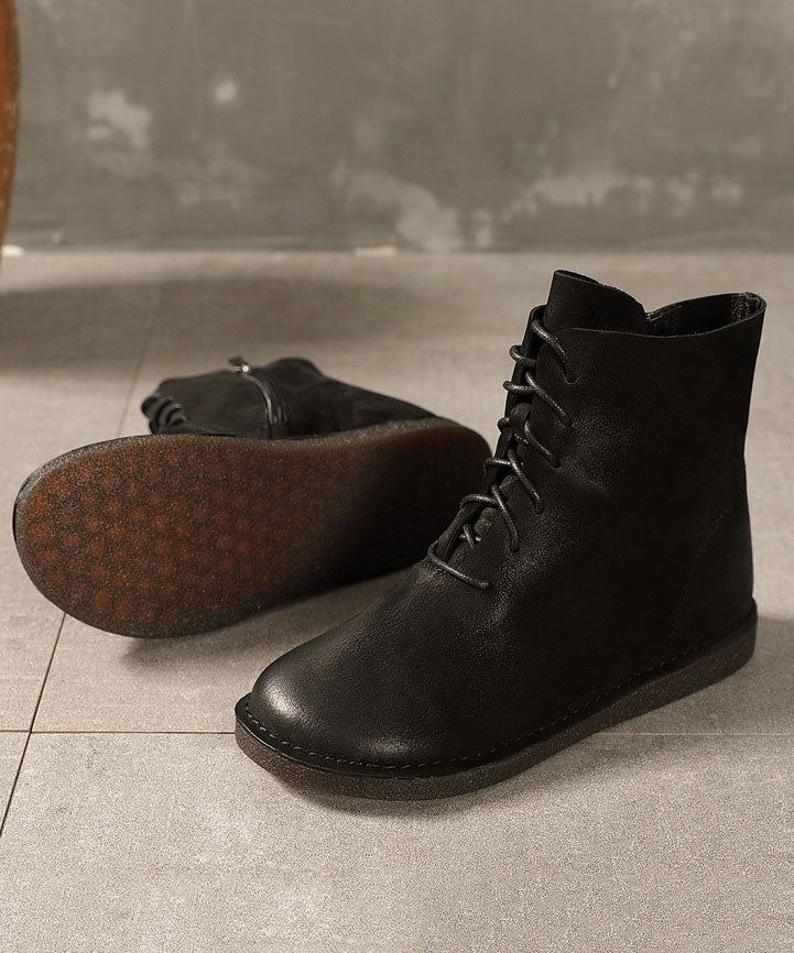 Chocolate Boots Suede Cross Strap Boots