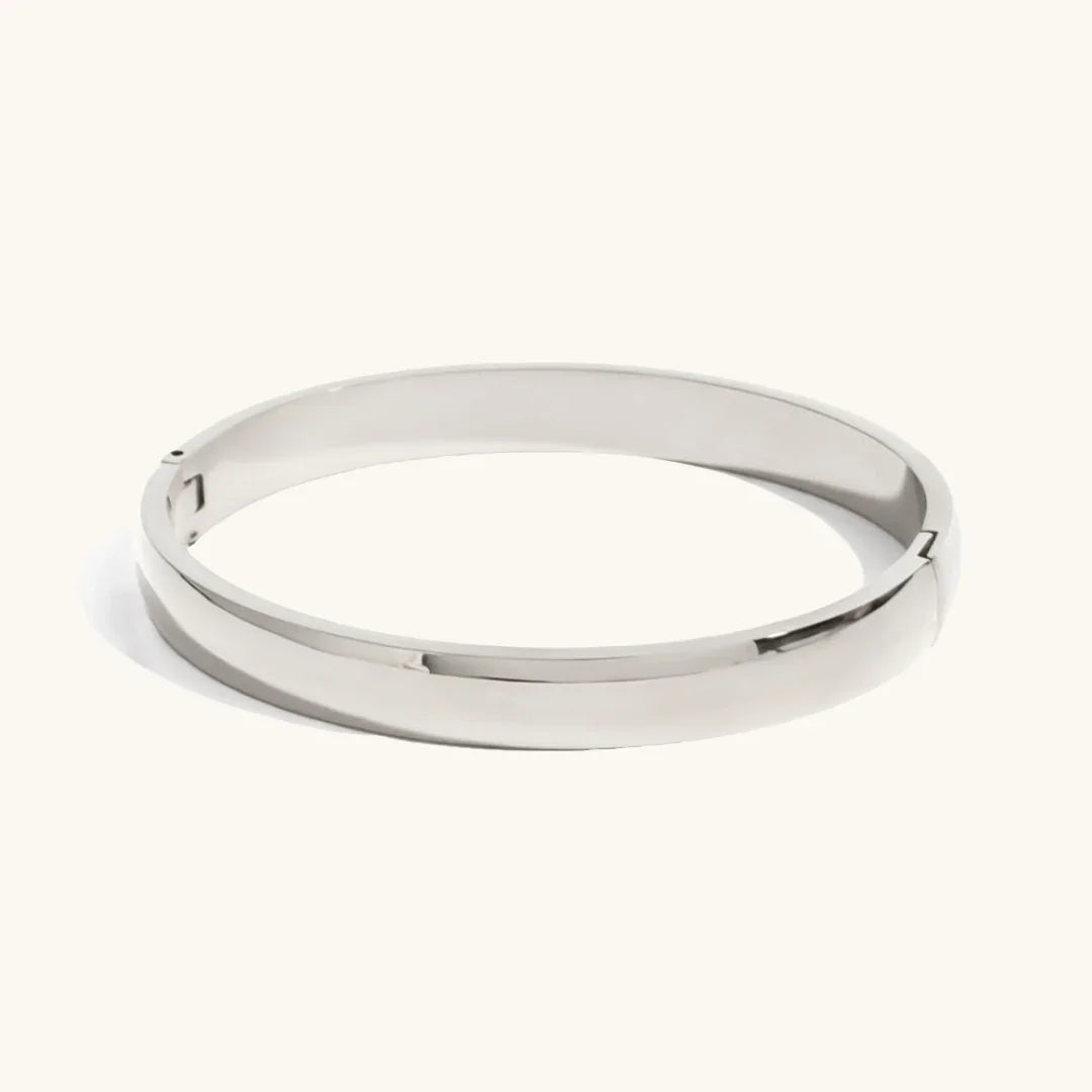 Melina Large Stacking Gold Bangle
