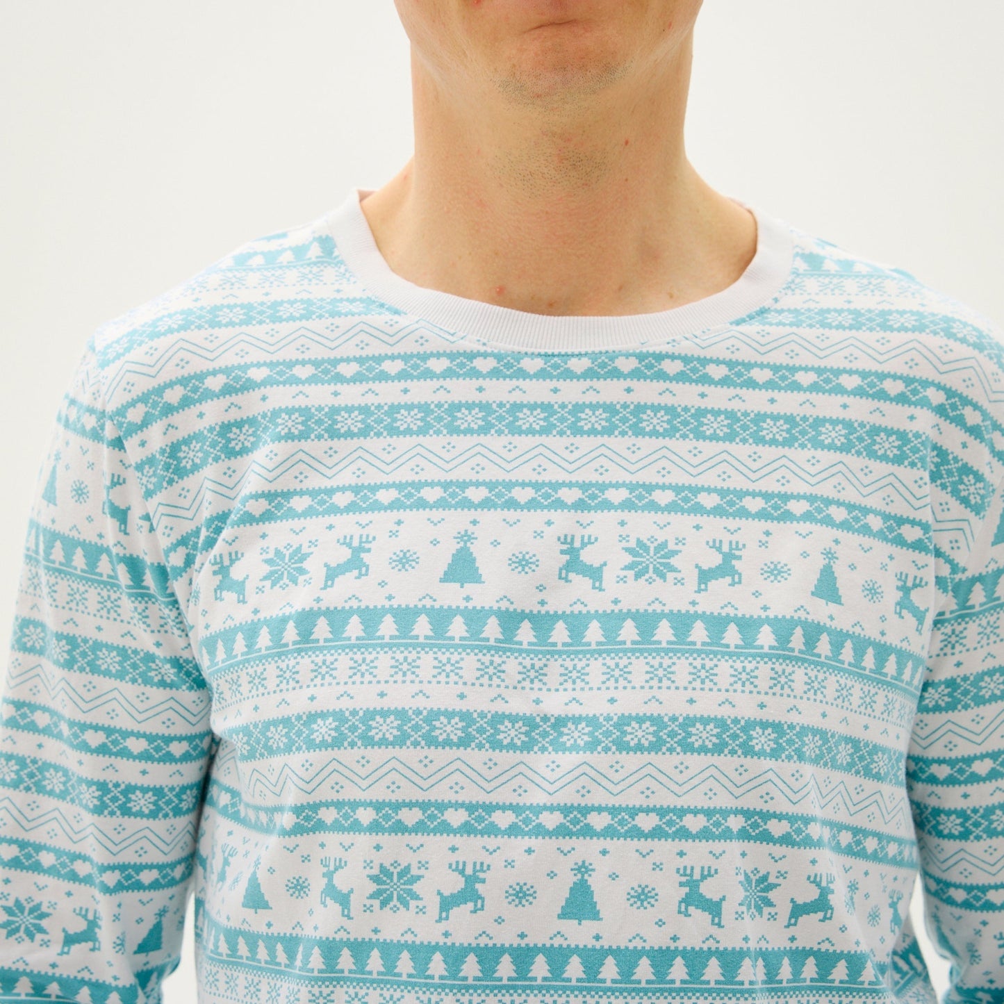 Christmas Pajamas with Christmas Motifs for Men