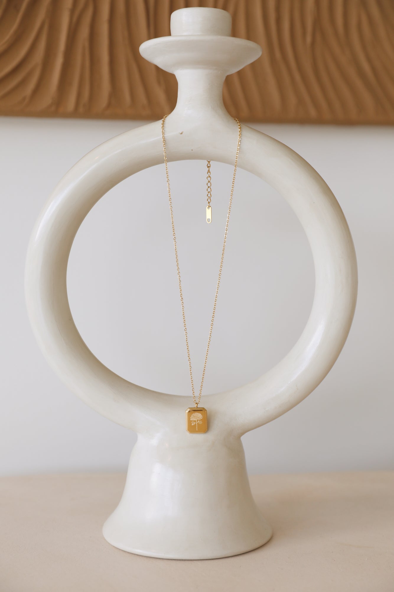 18k Gold Plated Tree of Youth Necklace