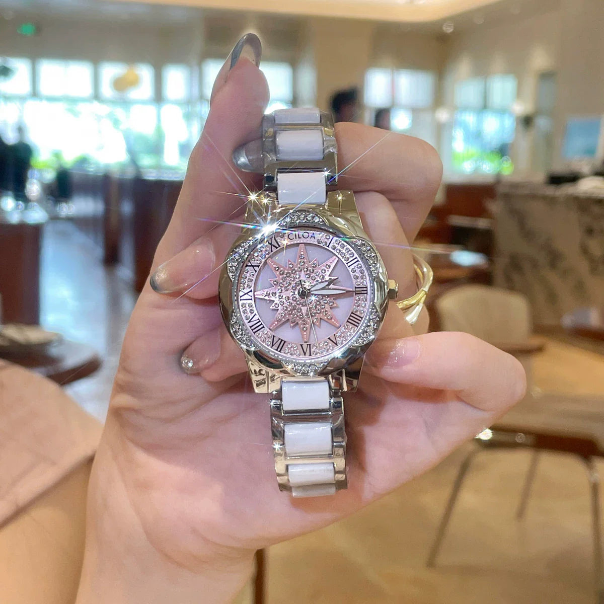 Classic Roman Numeral Bracelet Watch
