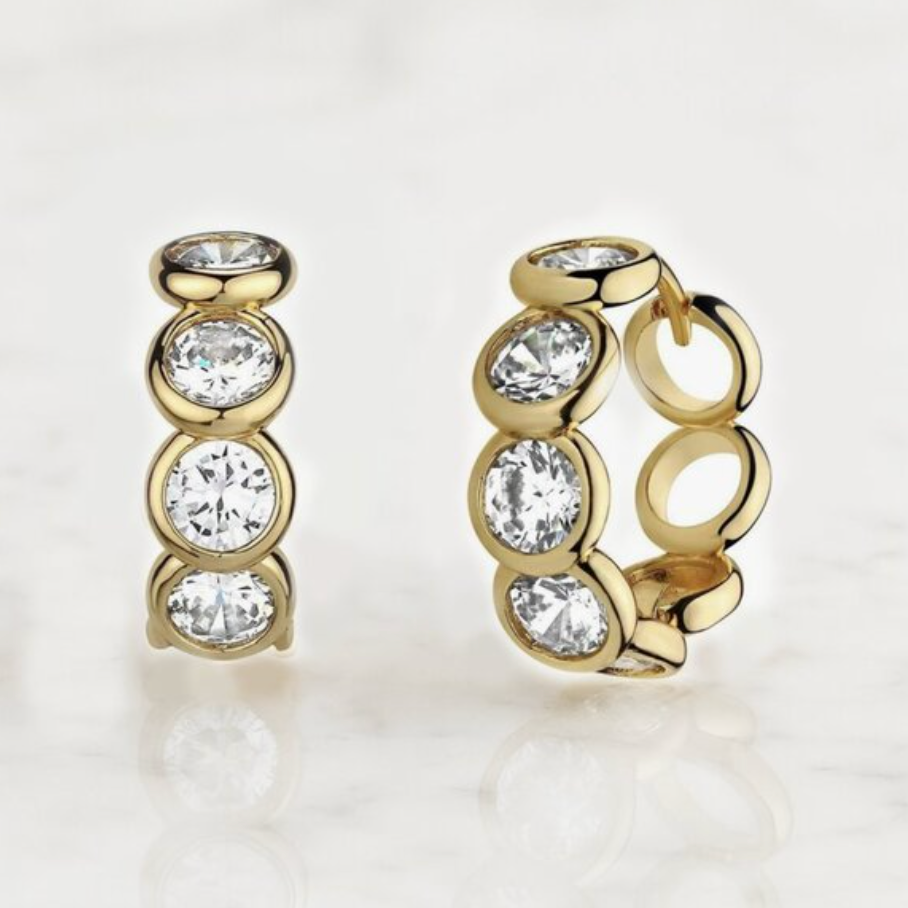 “lulu” Luxe Gold Hoops