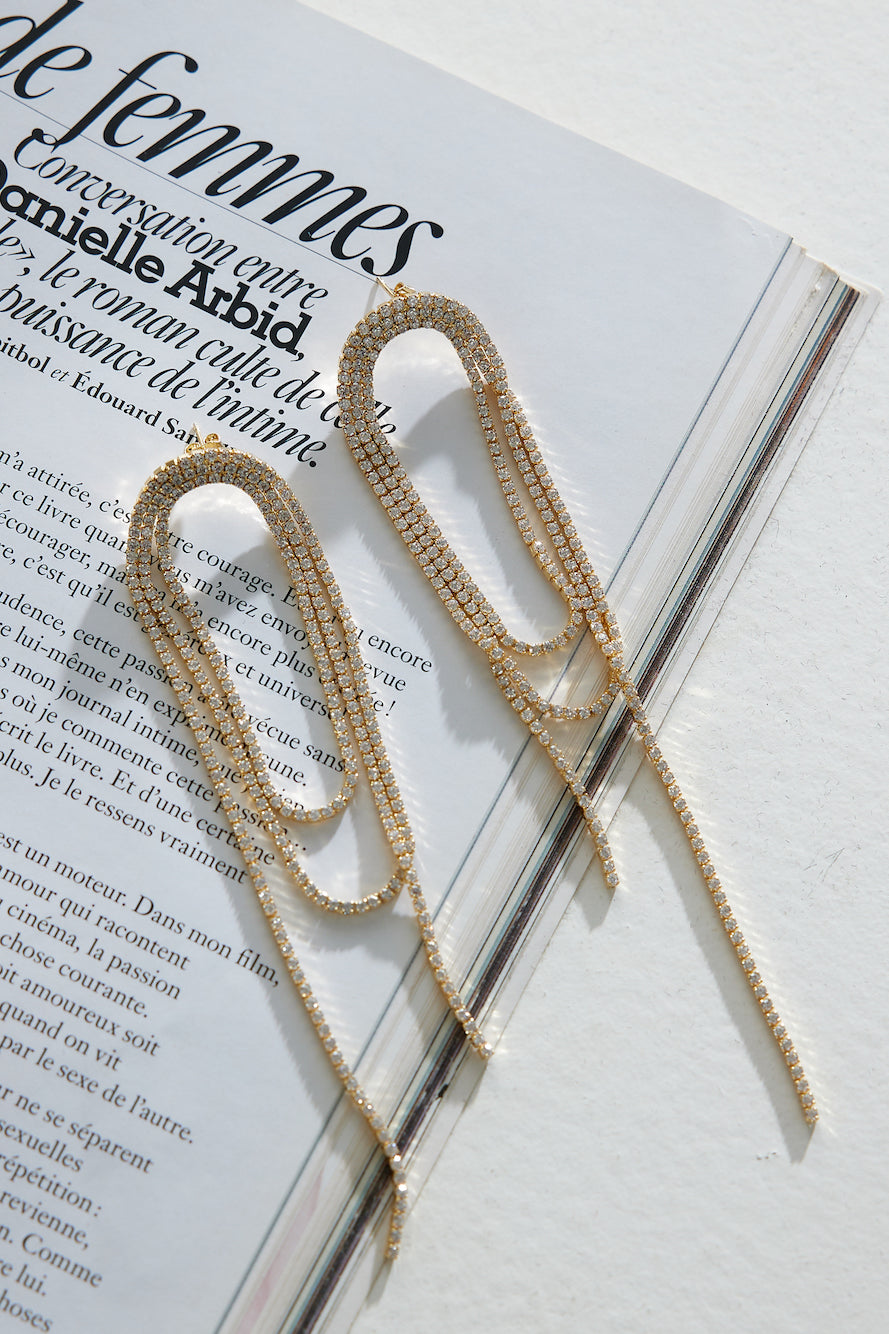 Genesis | Gold-plated Earrings