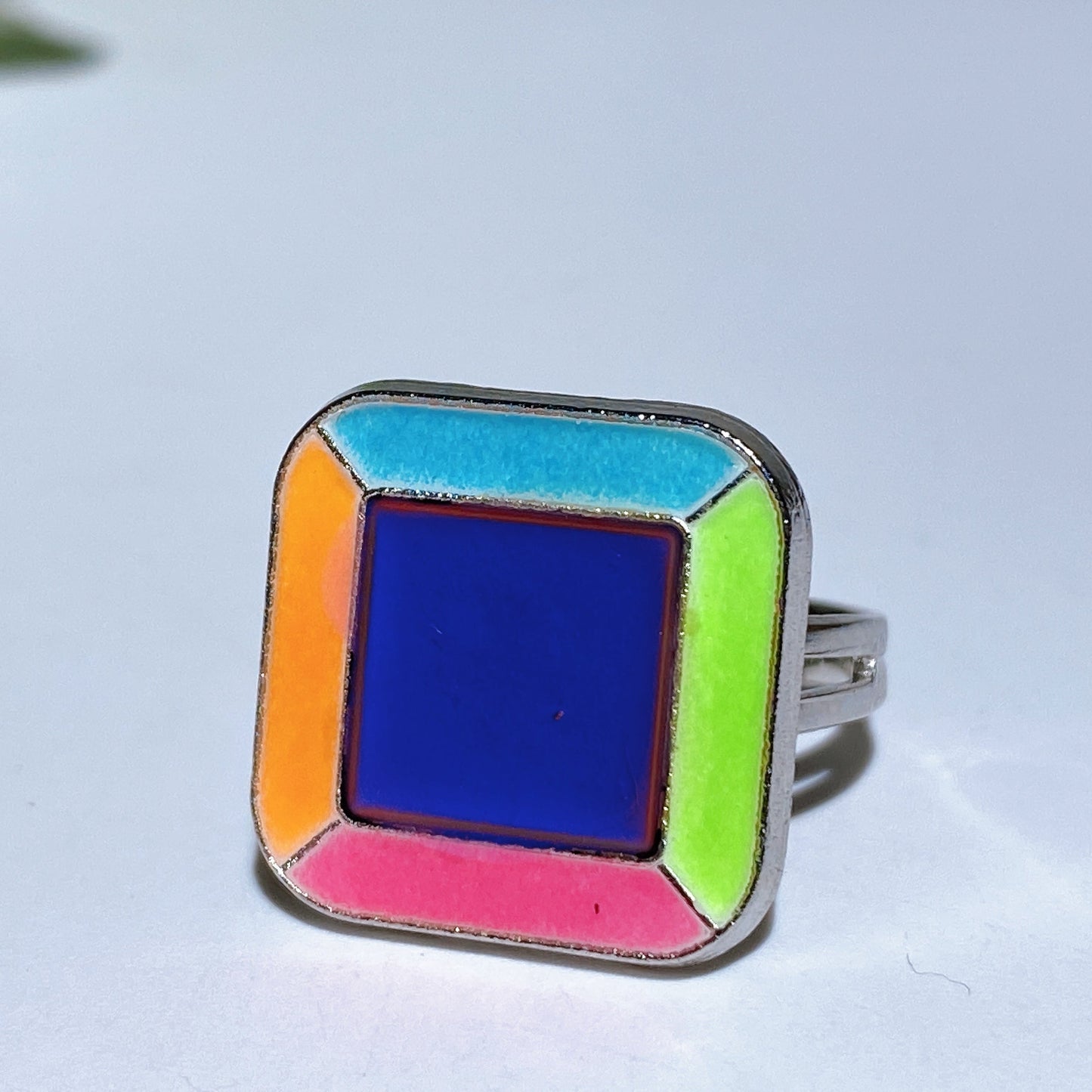 Adjustable Color Changing Crystal Healing Spiritual Ring