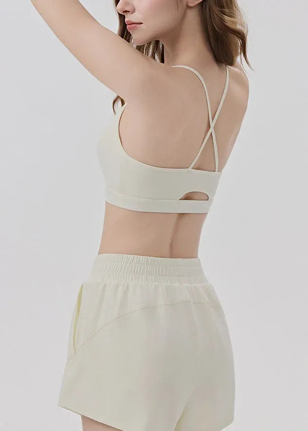Summer Rose Sports Three Piece Tank Shorts Breathability
