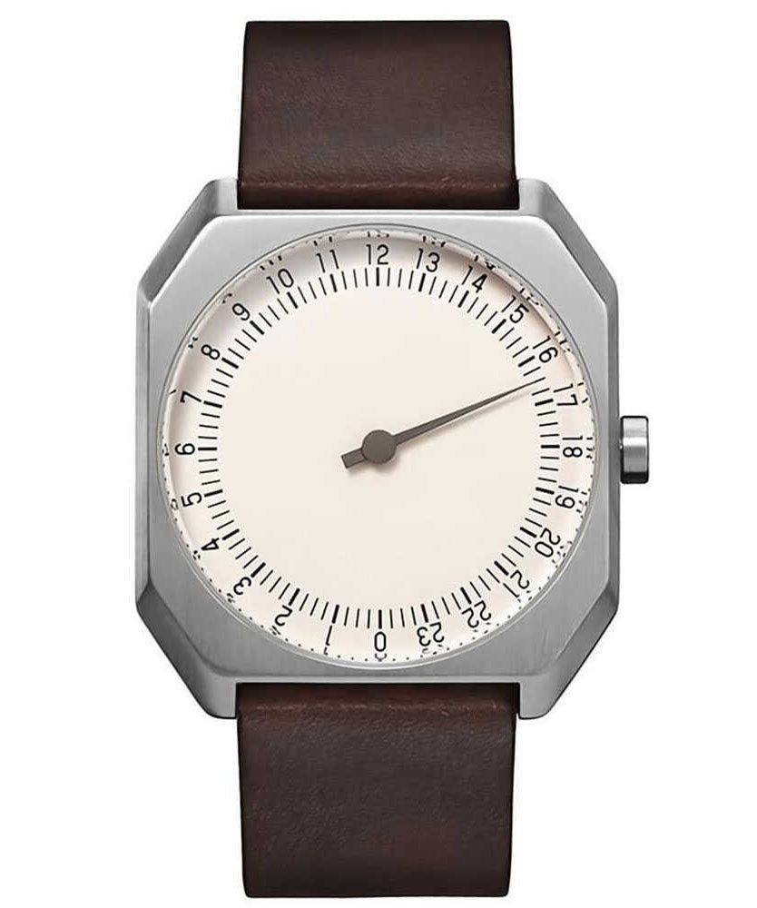 Original Design Black Leather Quartz Movement Square Watches