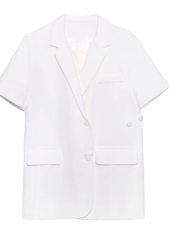 New Summer Thin Short Sleeve Blazer Top