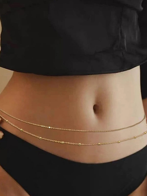 Chains Color Waist Chain Accessories
