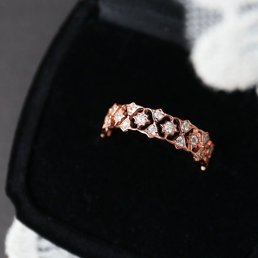 Gilded Filigree Ring