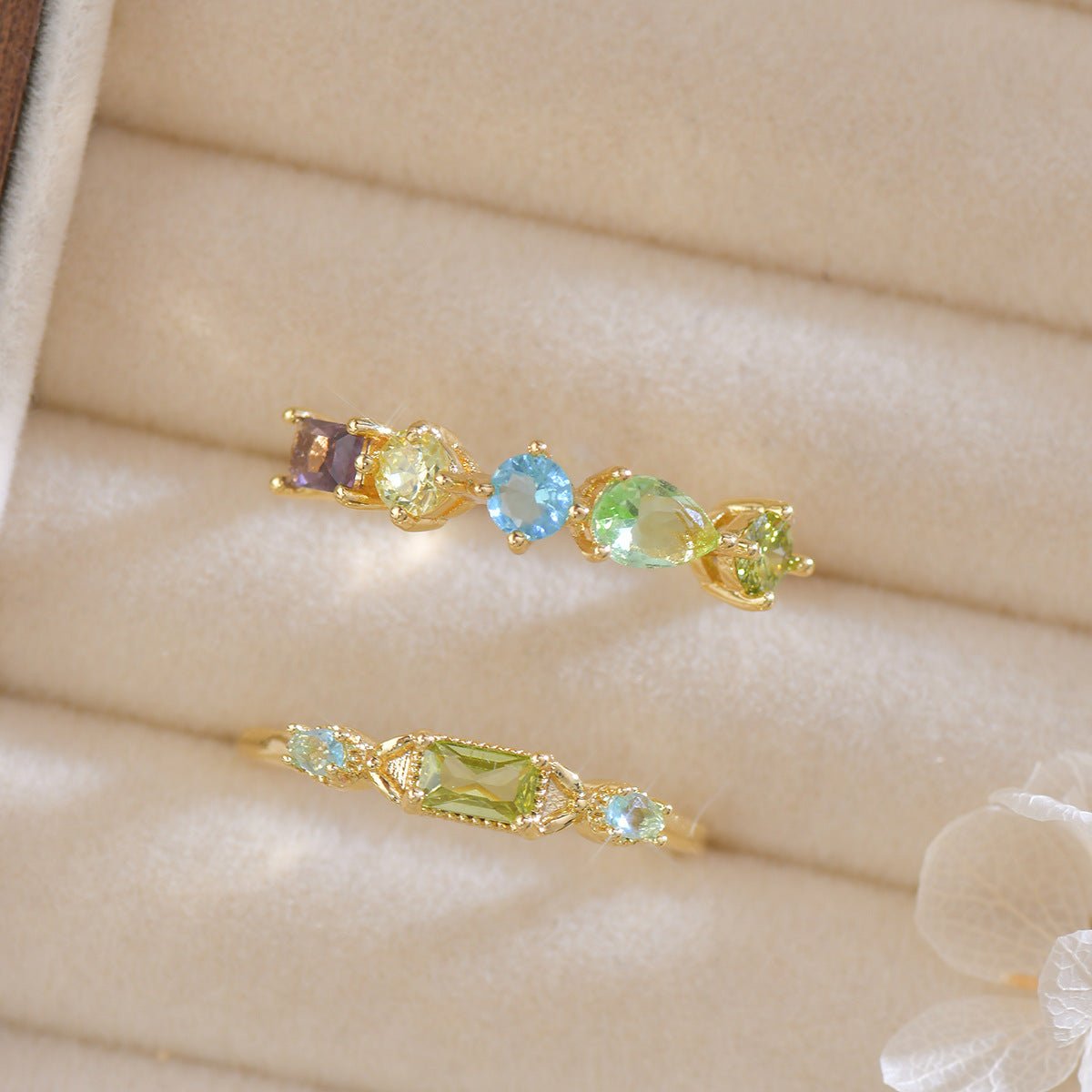 Klara Multi Gemstone Ring