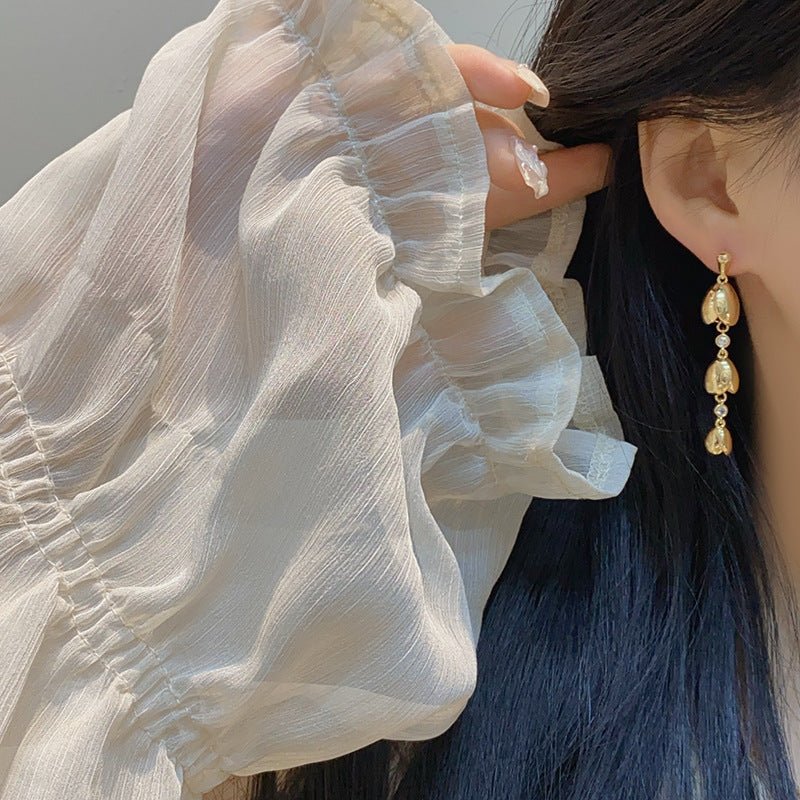 Lily of the Valley Drop Earrings