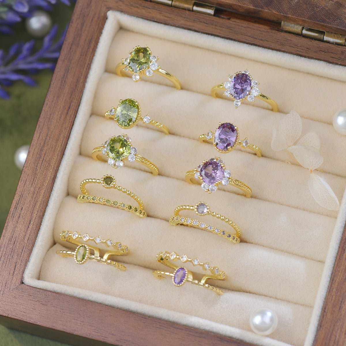 Verde Lullaby Ring