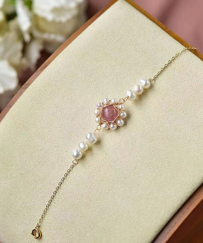 Original Design Patchwork Pearl Bracelet