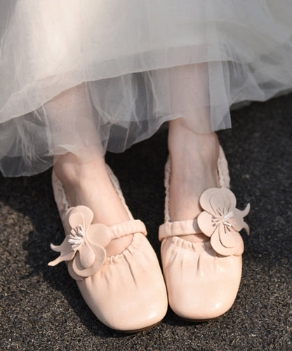 Original Design Brown Penny Loafers Splicing