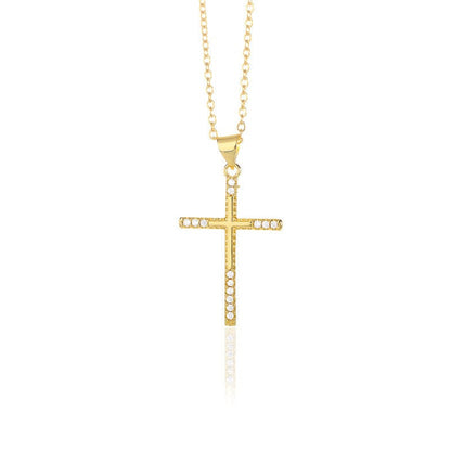 Simple Cross Necklace