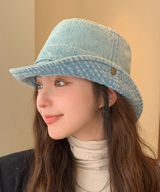 Light Blue Versatile Denim Cowboy Hat