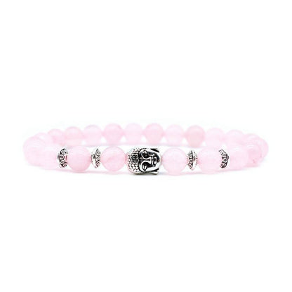 8mm Amethyst Love Healing Bracelet for Spiritual Balance