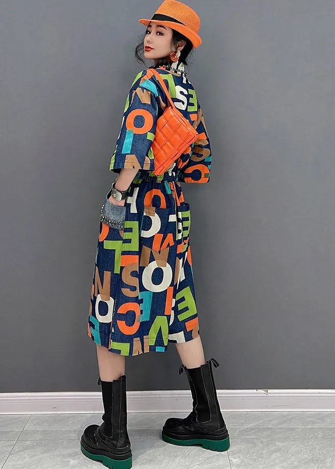 Unique Peter Pan Collar Print Button Pockets Wrinkled Overalls Jumpsuit Summer
