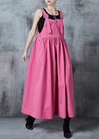 Rose Oversized Exra Large Hem Cotton Holiday Dress Fall