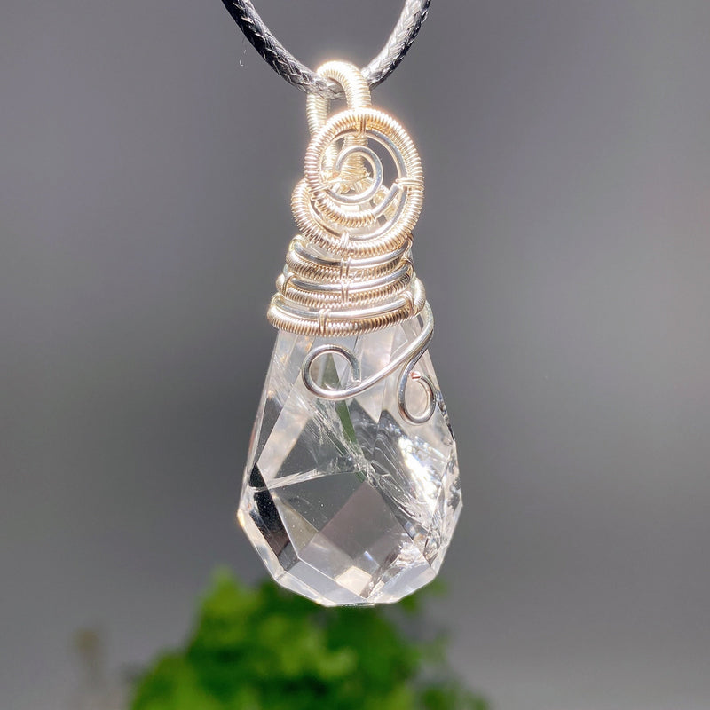 1.5 Inch Amethyst Citrine Rose Quartz Healing Pendant