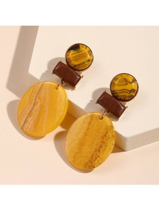 Vacation Style Colorful Earrings