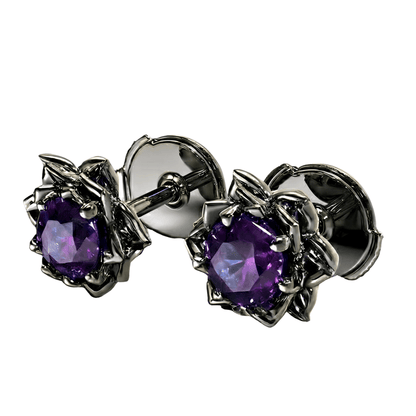 Mystic Bloom Topaz Earrings