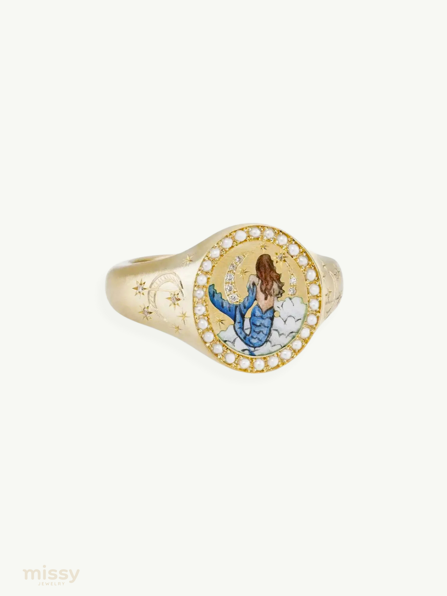 Annora Painted Adjustable Rings