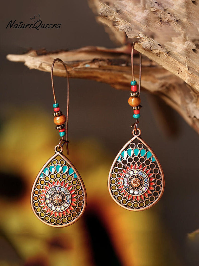 Style Hollow Drop-shaped Earrings