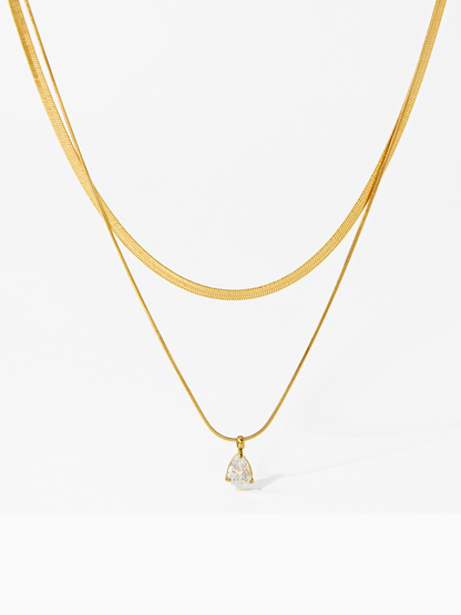 Celeste Layered Pendant Necklace