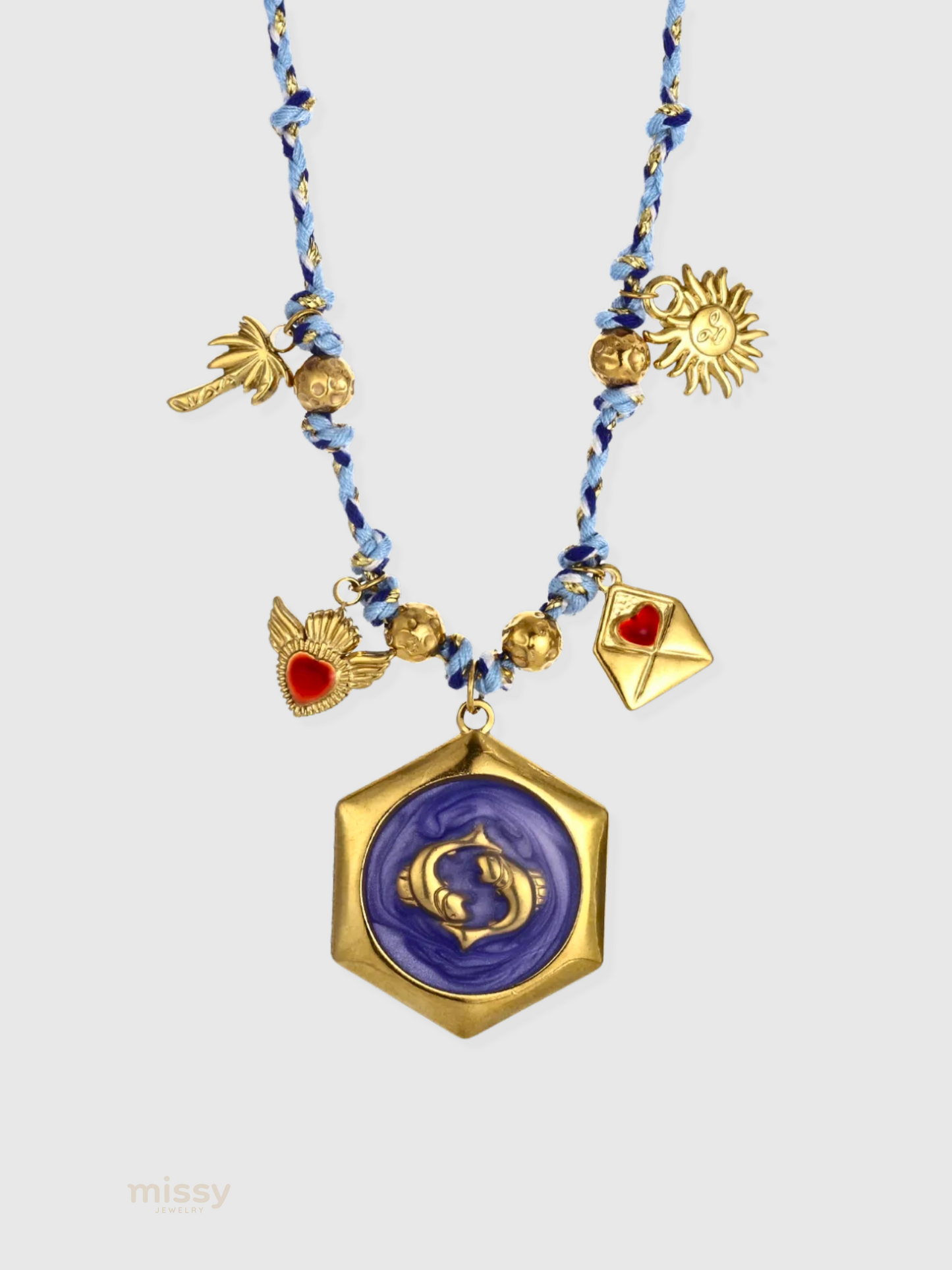 Cesia Zodiac Sign Charm Necklace