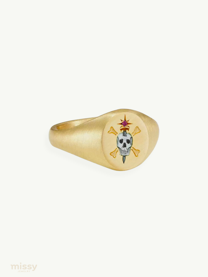Annora Painted Adjustable Rings