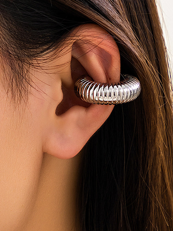 Geometric Color Ear Clip