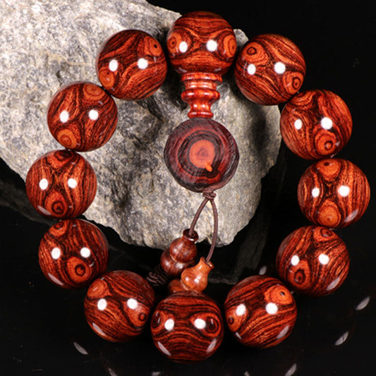 Buddha Stones Tibetan Rosewood Warmth Bracelet (random Type)