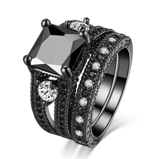 Obsidian Queen of the Veil Ring