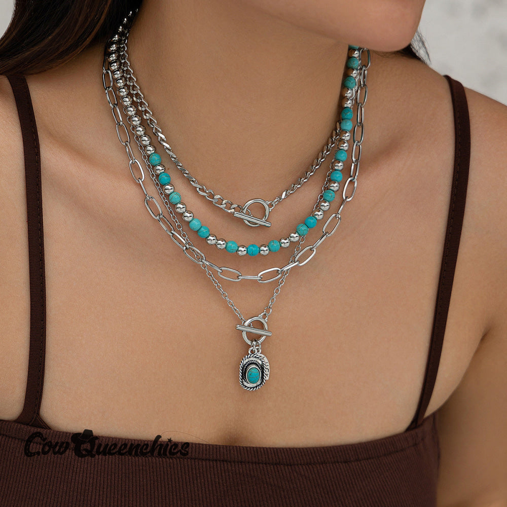 Multi Layered Necklace Set