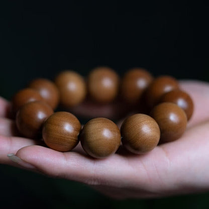 8mm Mysore Sandalwood Wood Mala Bracelet for Meditation