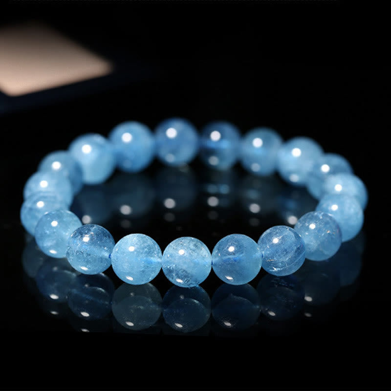 Buddha Stones Let the Past Go Blue Series Calm Tranquility Bracelet