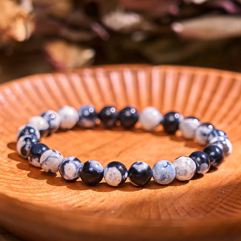 Buddha Stones Lead Back to Earth Neutral Color Series Grounding Balance Bracelet