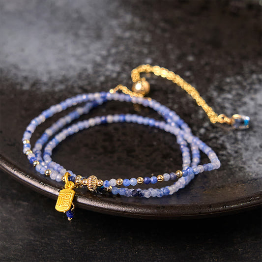 3mm Lazurite Spiritual Balance Energy Bracelet