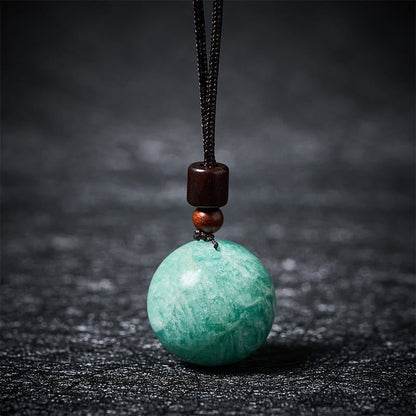 Buddha Stones White Crystal Pink Crystal Tiger Eye Smoky Quartz Protection Necklace Pendant