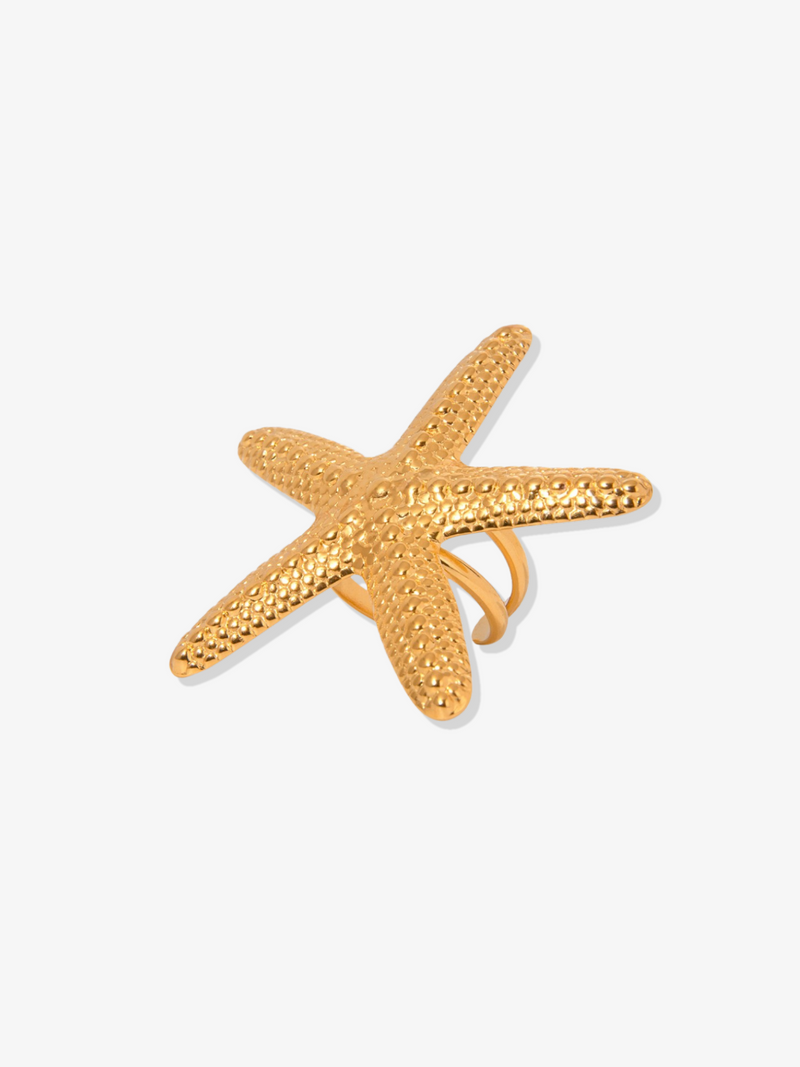 Ocean Inspired Rings Set