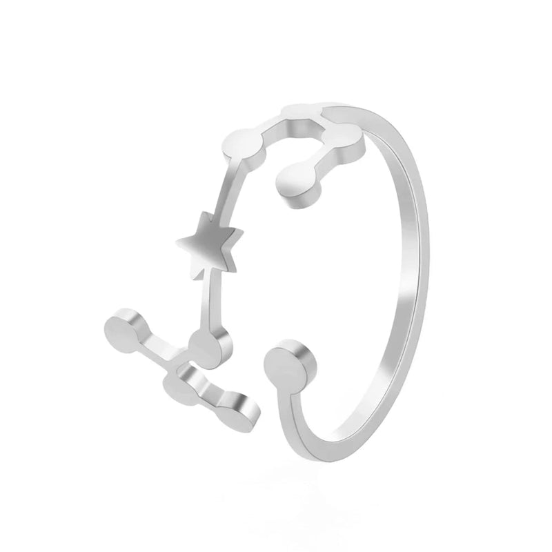 Zodiac Star Sign Rings