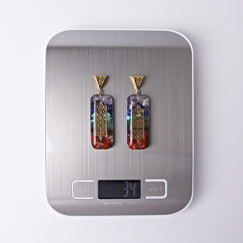 2.2 Inch Chakra Pendant for Spiritual Protection