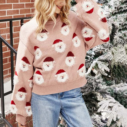 Fashionable Christmas Knit Sweater for Women