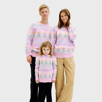 The Pink Christmas Sweater Women's