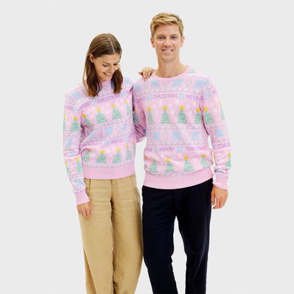 The Pink Christmas Sweater Men's
